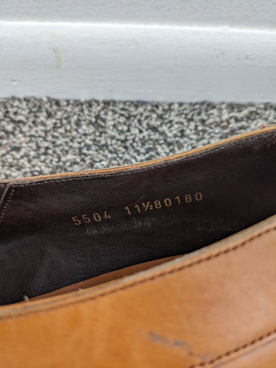 Carmina Cordovan Monk Strap Loafers Simpson Tanned Calf Goodyear Mens 11.5 80180 main image 4